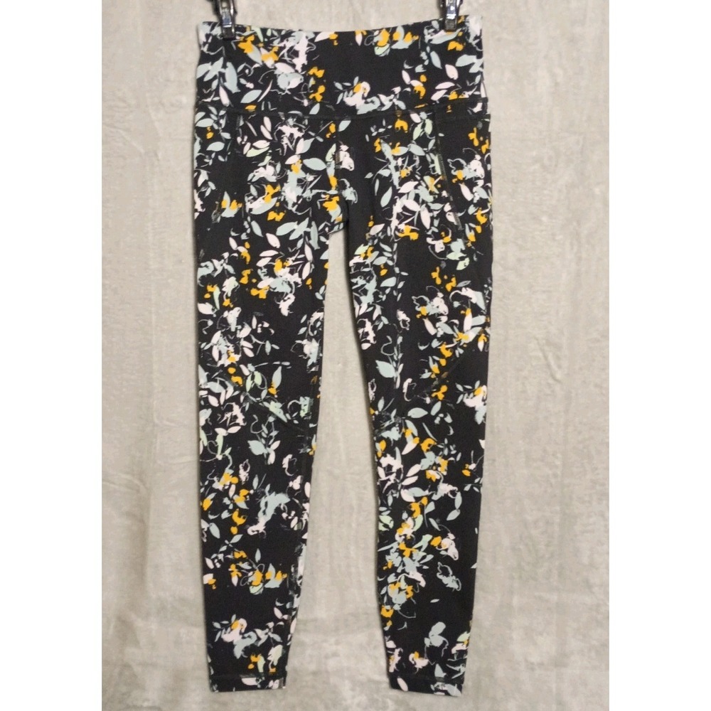 Sweaty Betty Power 7/8 Leggings Multicolor Floral Print US Sz 4-6 (M) Athleisure